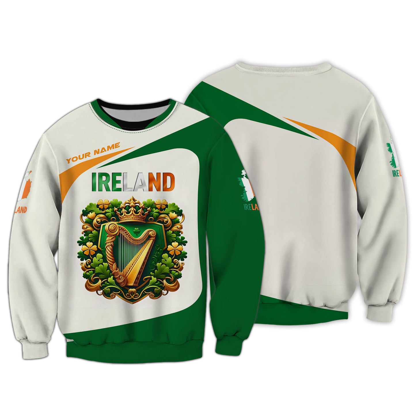 Personalized Ireland Pride Shirt - Embrace the Irish Spirit