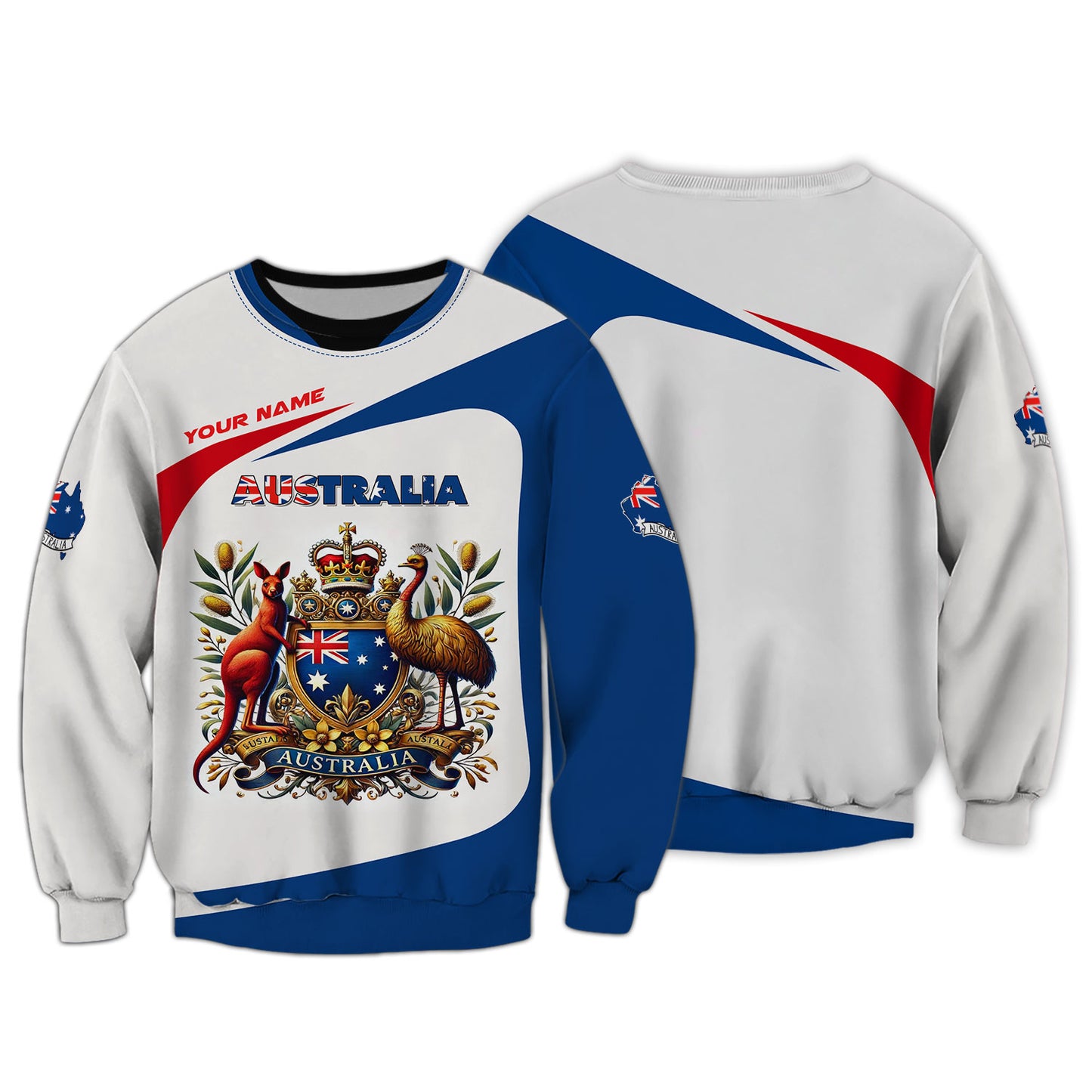 Personalized Australia Pride Shirt - National Symbol