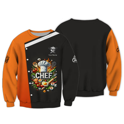 Camisetas de chef personalizadas: pasión culinaria, estilo profesional