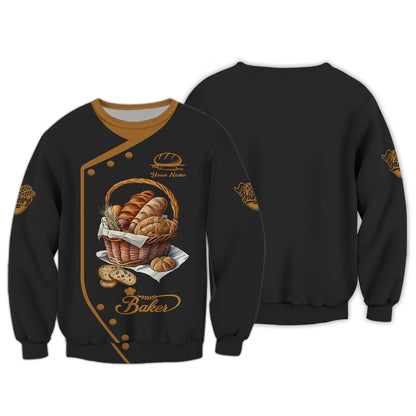 Personalized Baker Shirts - Fresh Baked Perfection