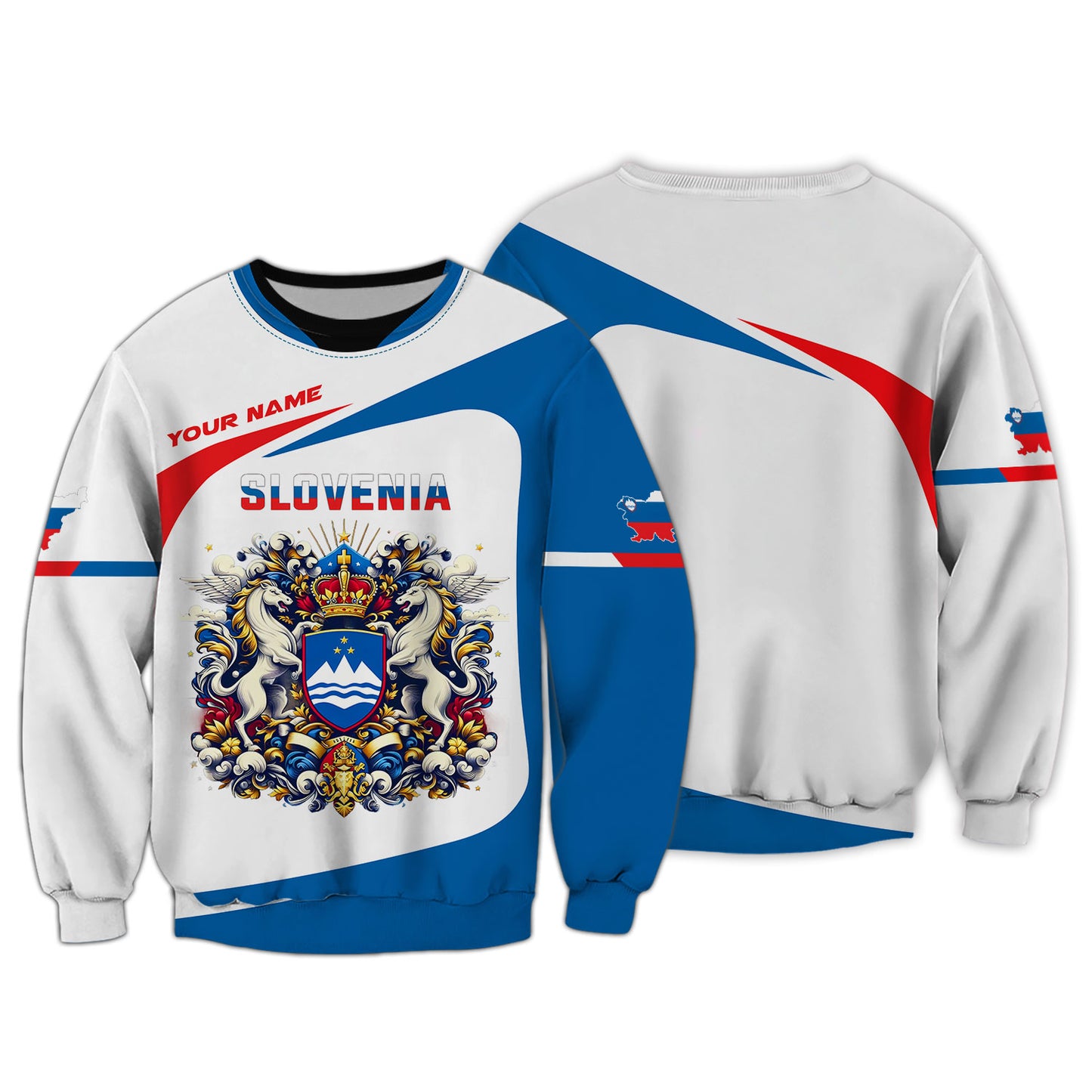 Personalized Slovenia Pride Shirt - Embrace the Slovenian Spirit