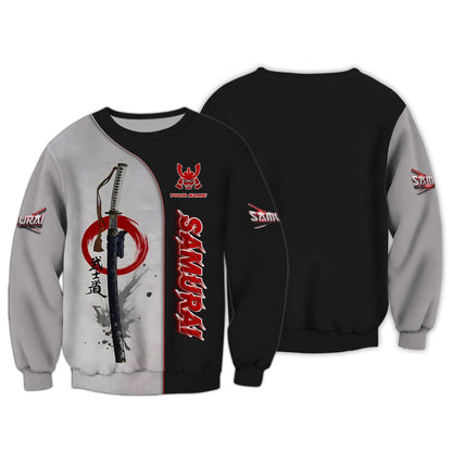 Personalized Samurai Shirts - Honor, Strength, Tradition