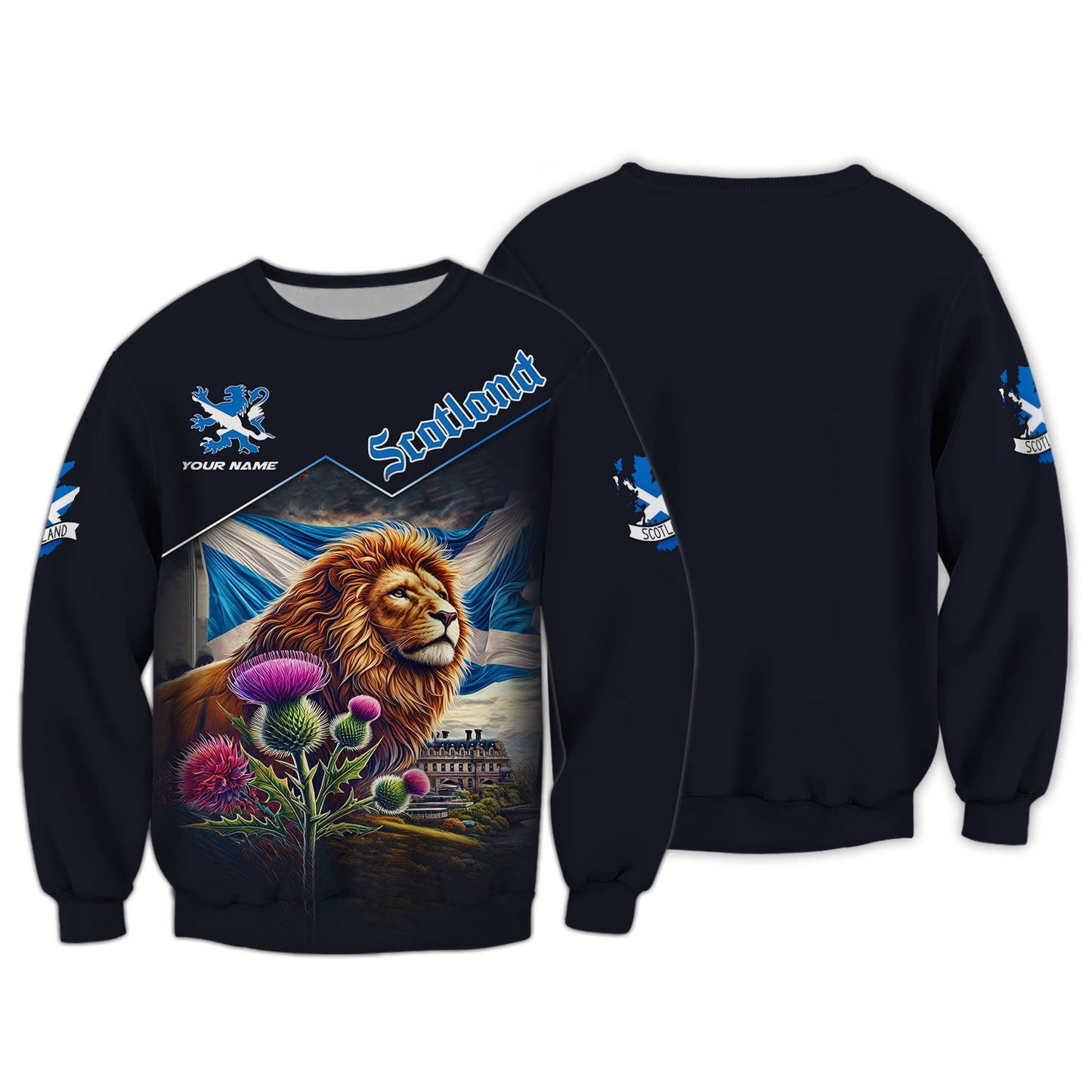 Personalized Scotland Pride Shirt - Celebrate Your Scottish Heritage