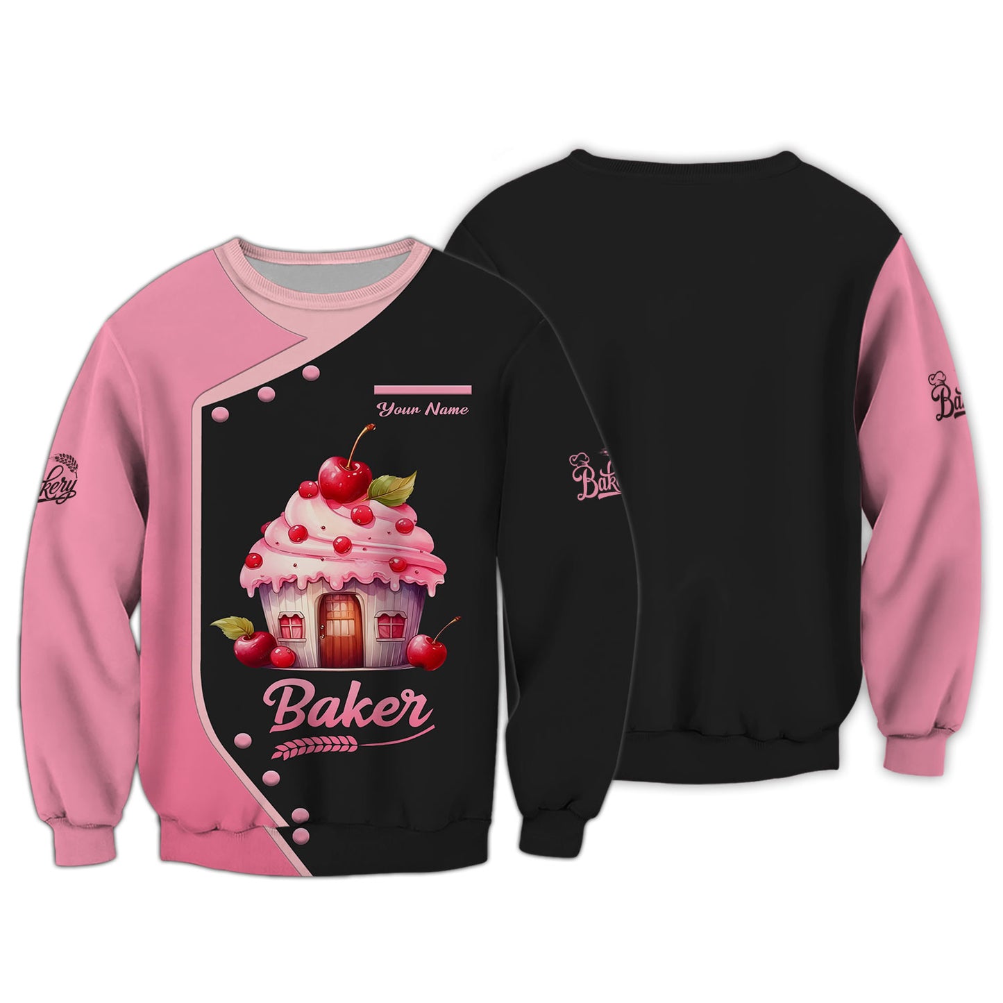 Camisetas de panadero personalizadas: endulce su estilo de repostería