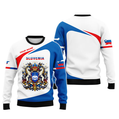 Personalized Slovenia Pride Shirt - Embrace the Slovenian Spirit