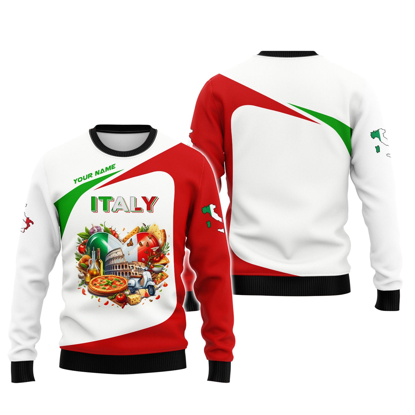 Personalized Italy Pride Shirt - Embrace Italian Heritage