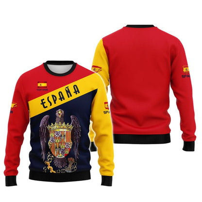 Personalized Spain Pride Shirt - Espana Custom Gift for Spain Enthusiasts