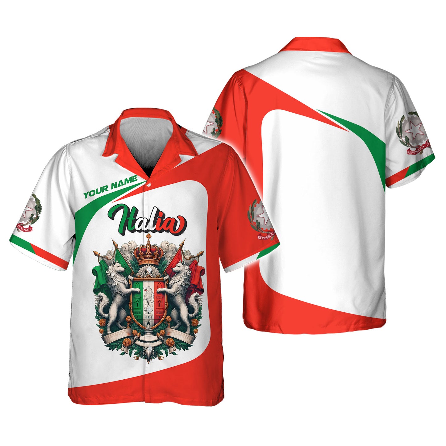 Personalized Italia Pride Shirt - Embrace Your Italian Heritage