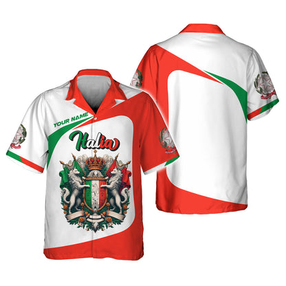 Personalized Italia Pride Shirt - Embrace Your Italian Heritage