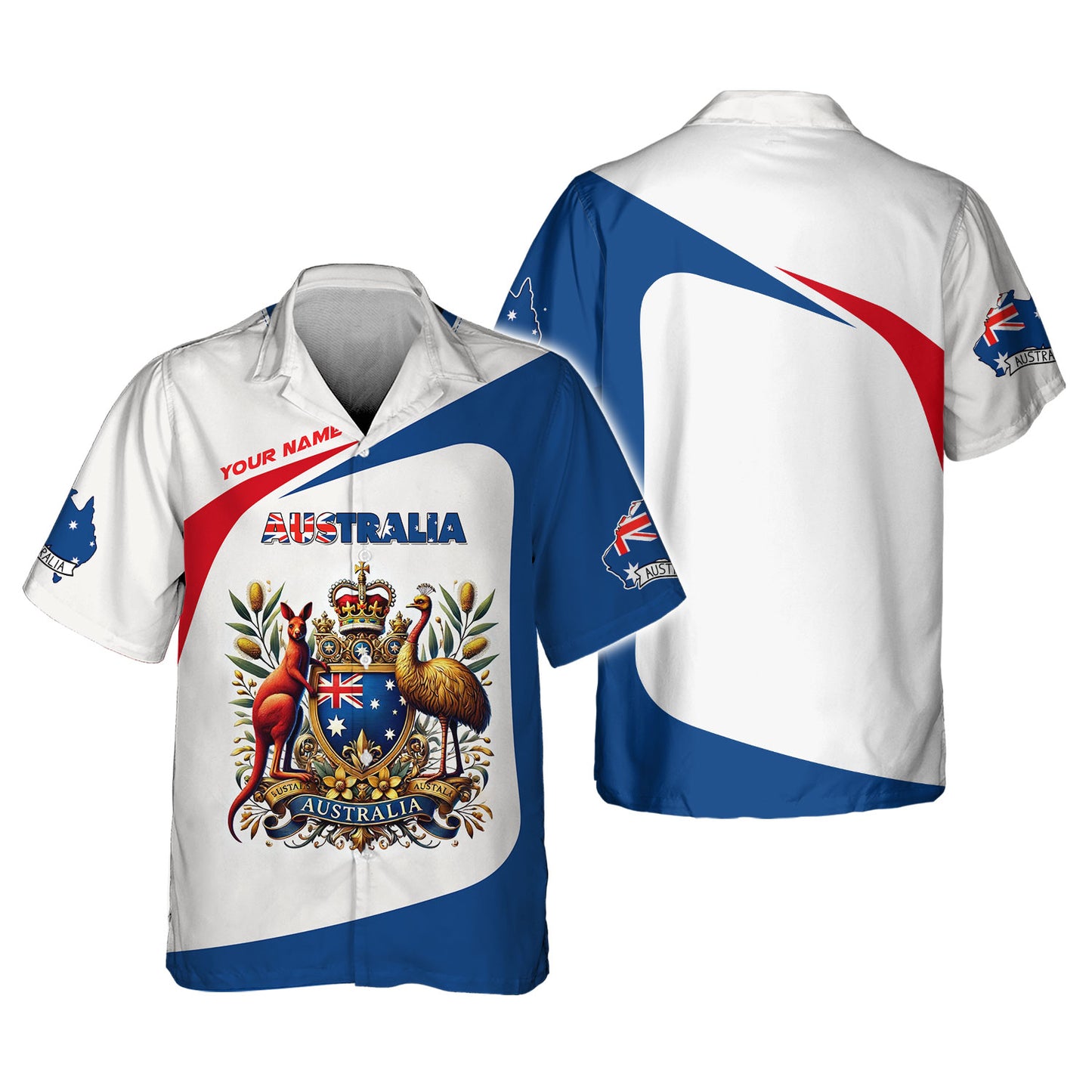 Personalized Australia Pride Shirt - National Symbol