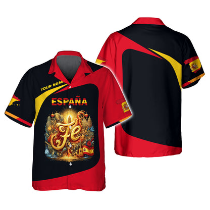 Personalized Spain Pride Shirt - Embrace the Spirit of España