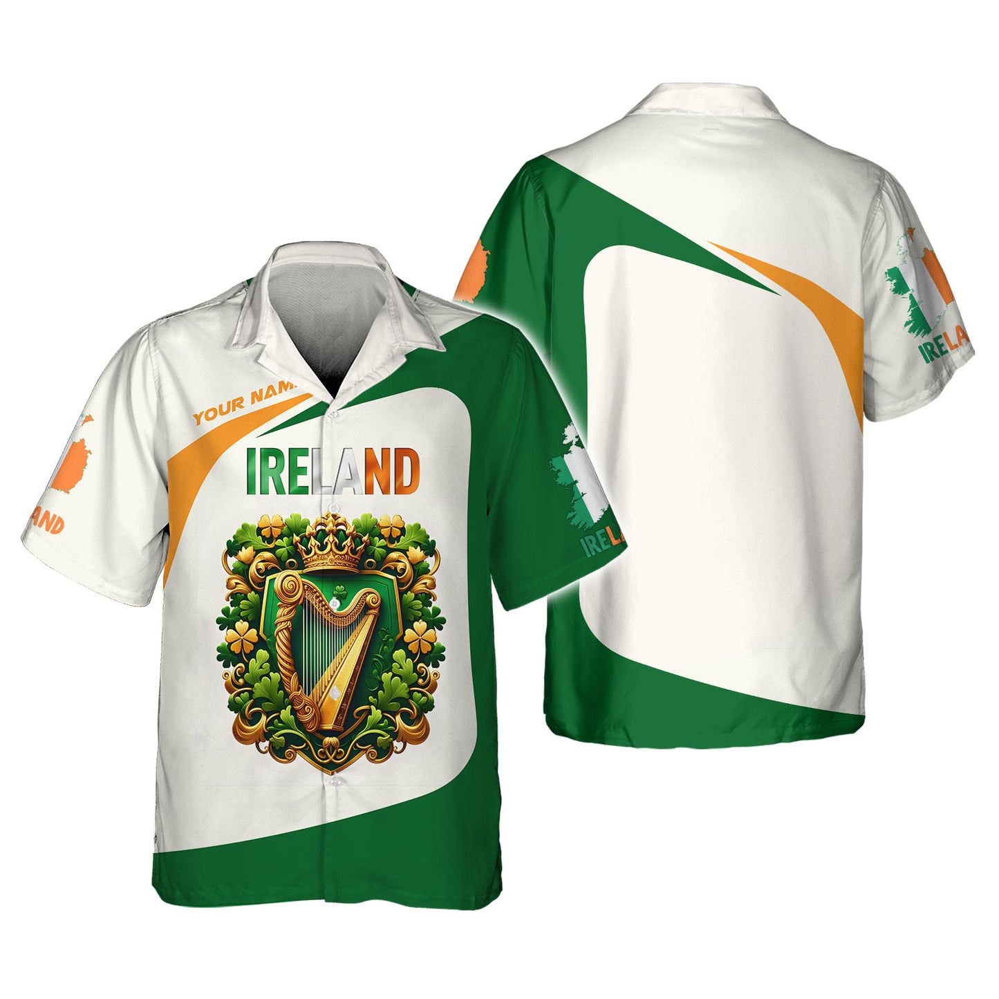 Personalized Ireland Pride Shirt - Embrace the Irish Spirit