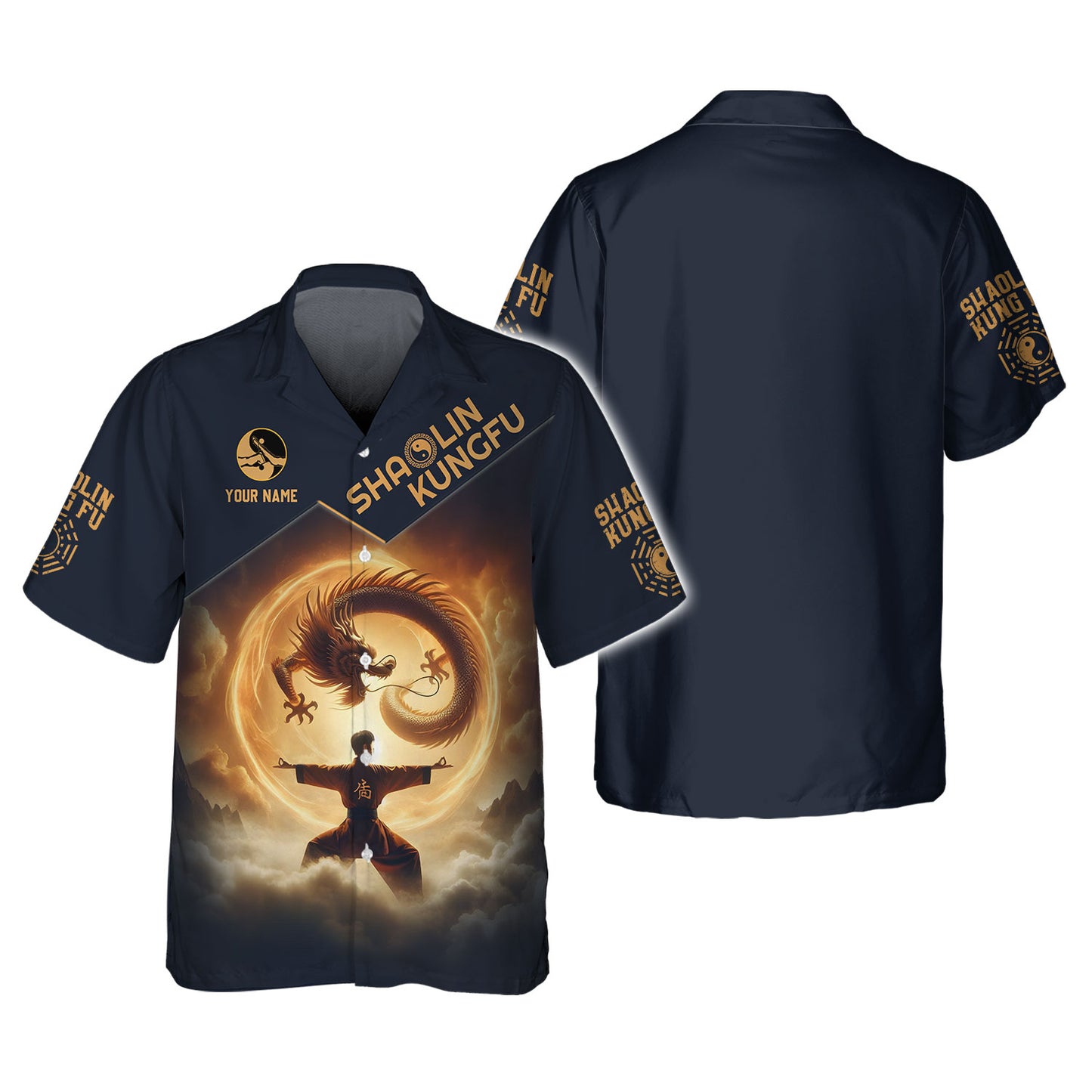 Shaolin Kung Fu Custom T-Shirts Gift For Shaolin Kung Fu Lovers Shaolin Kung Fu 3D Shirt