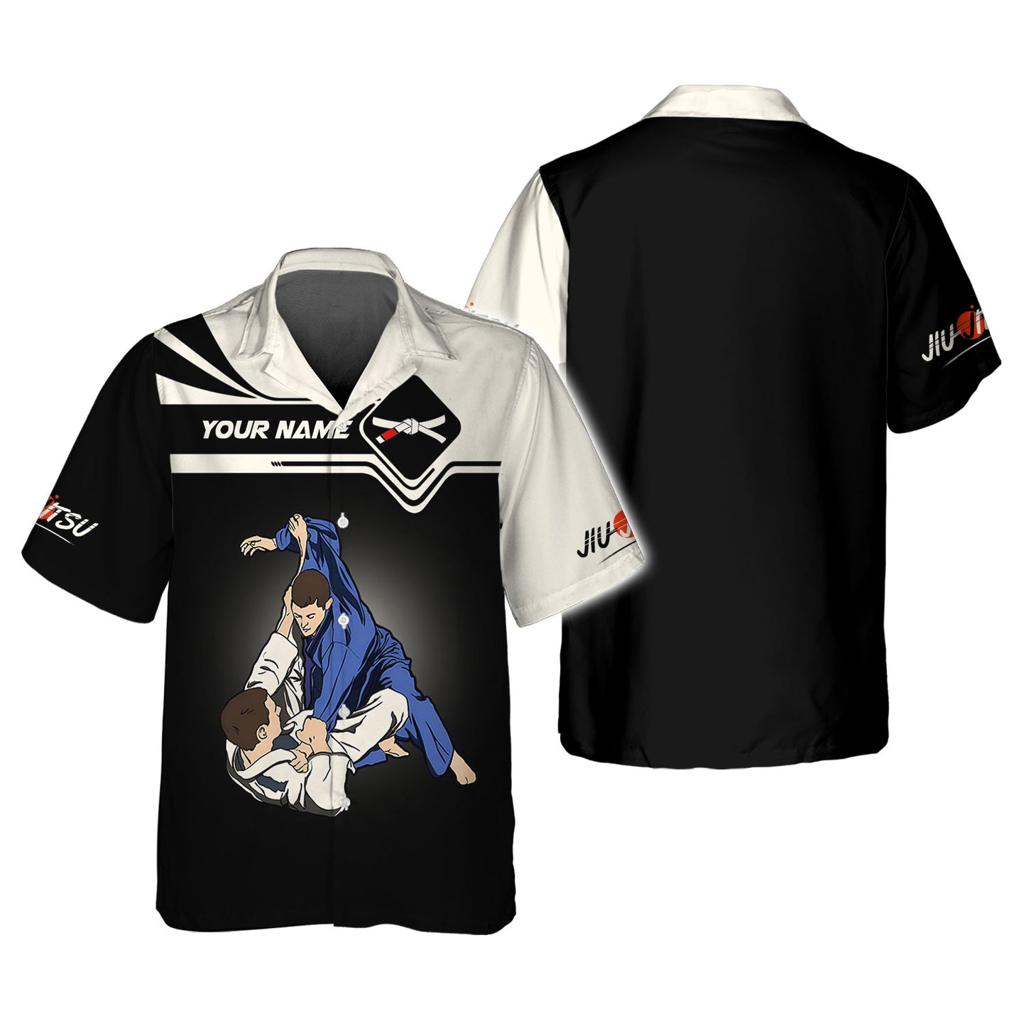 Camiseta con estampado completo en 3D de Jiu Jitsu Camiseta unisex de Jiu Jitsu Regalo para amantes del Jiu Jitsu