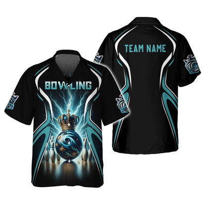 Personalized Bowling Team Shirt - Strike in Winning Style