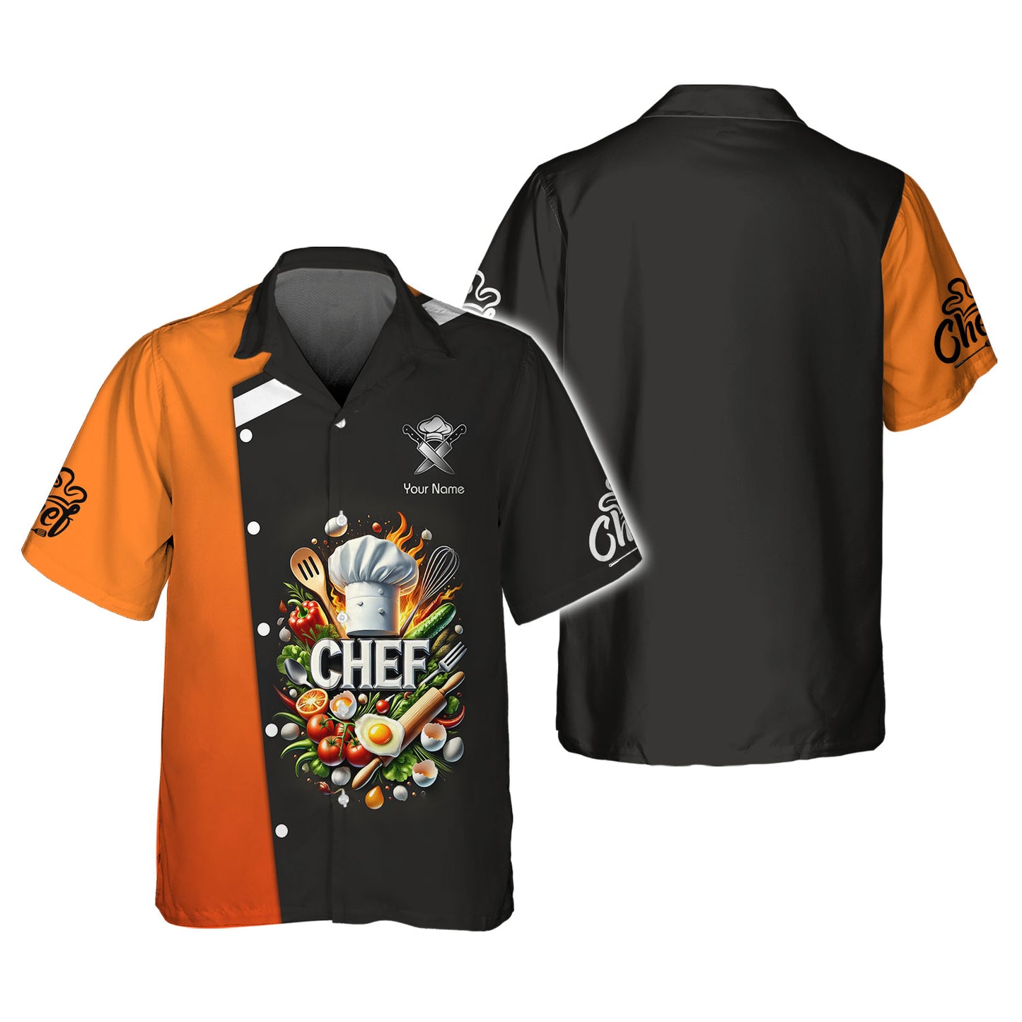 Camisetas de chef personalizadas: pasión culinaria, estilo profesional