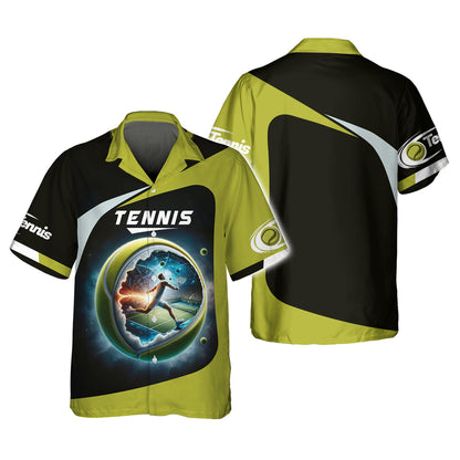 T-shirt de tennis personnalisé - Le jeu déchaîné