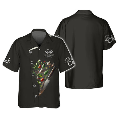 Personalized Chef Shirt – Precision and Freshness in Every Slice