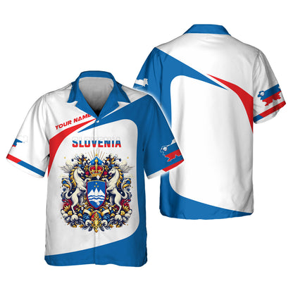 Personalized Slovenia Pride Shirt - Embrace the Slovenian Spirit