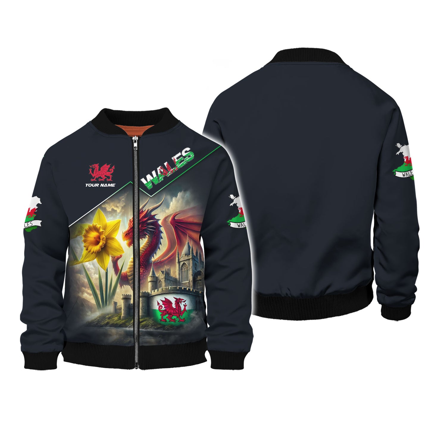 Personalized Wales Dragon Shirt - Embrace Welsh Pride