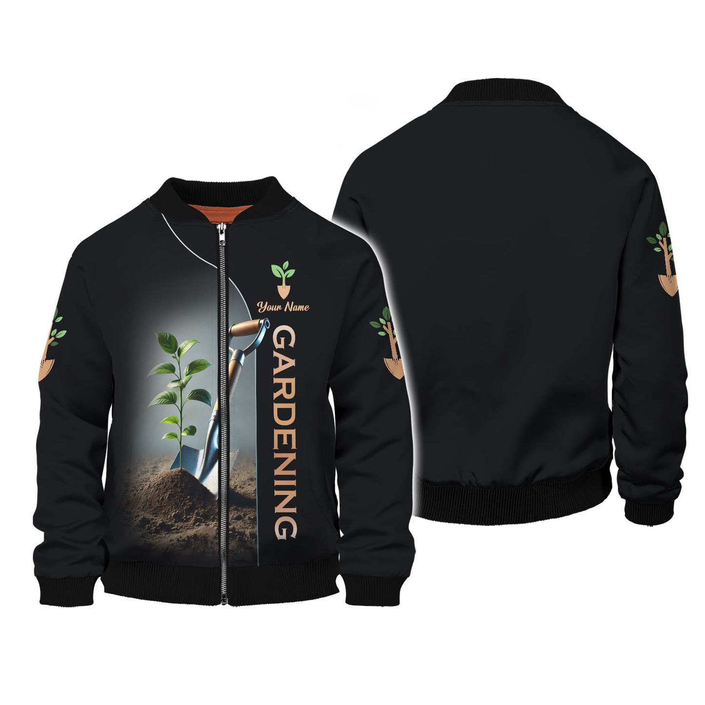 Camisetas personalizadas con pala de jardín, regalo de camiseta 3D de jardinería para amantes de la jardinería