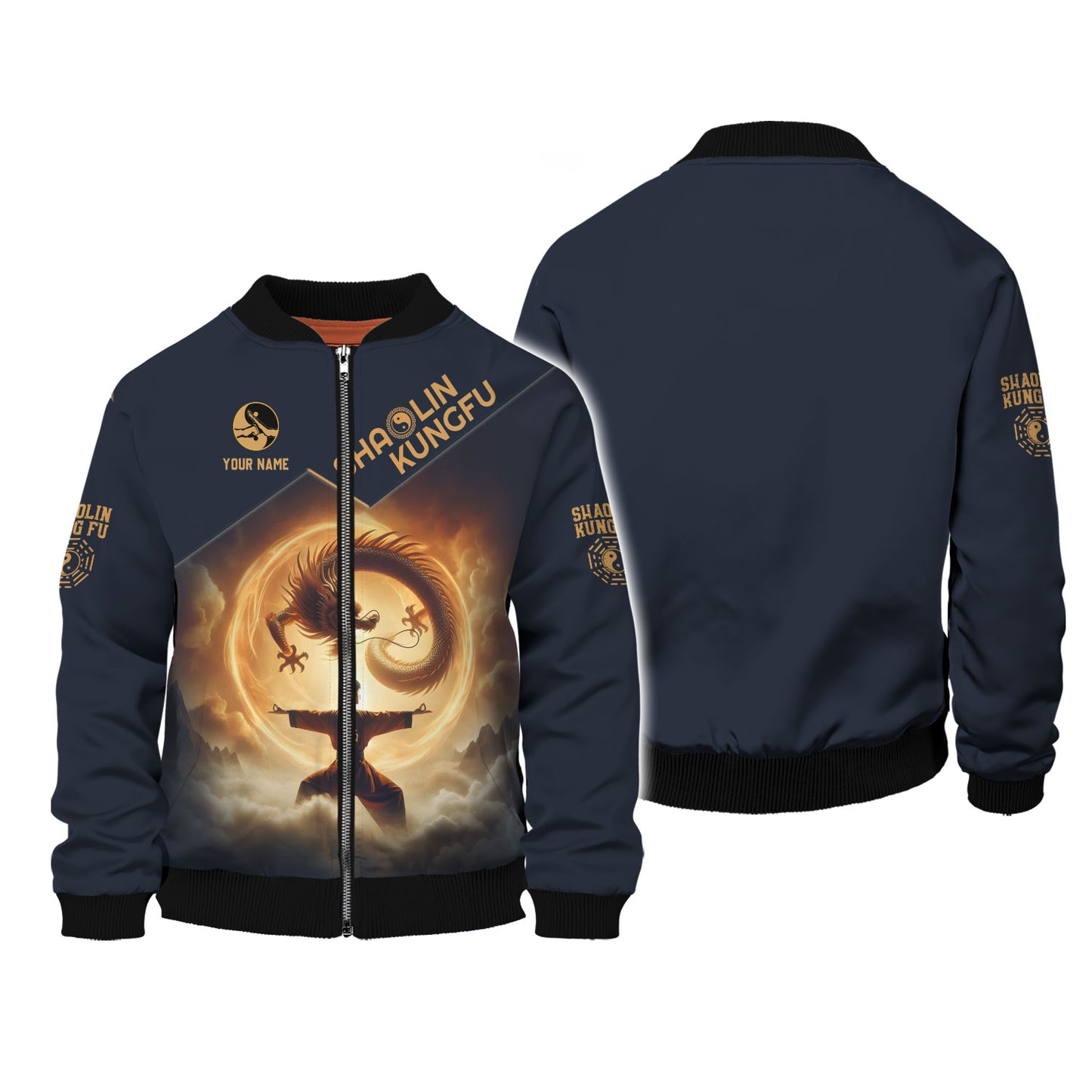 Camisetas personalizadas de Shaolin Kung Fu, regalo para los amantes del Shaolin Kung Fu Camiseta 3D de Shaolin Kung Fu