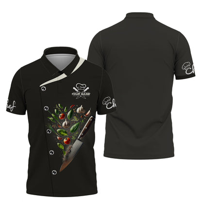 Personalized Chef Shirt – Precision and Freshness in Every Slice