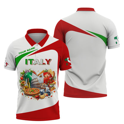 Personalized Italy Pride Shirt - Embrace Italian Heritage