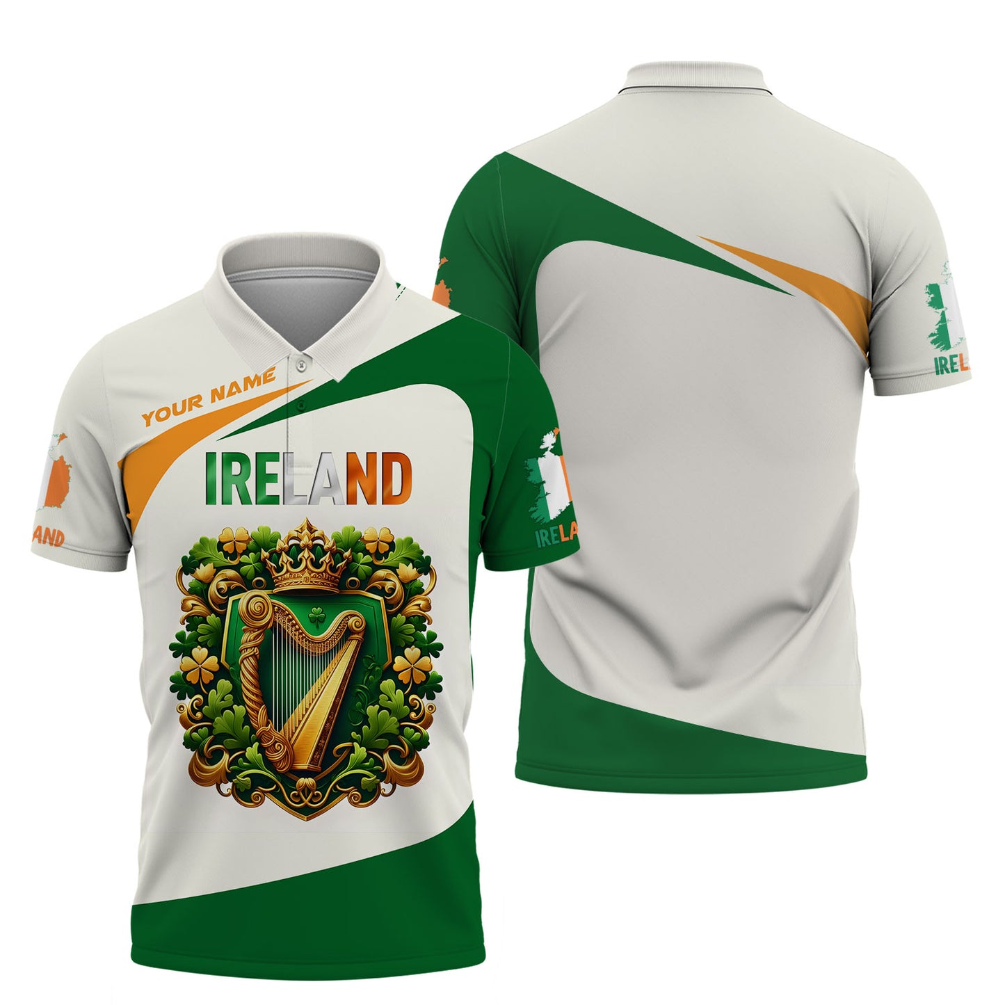 Personalized Ireland Pride Shirt - Embrace the Irish Spirit