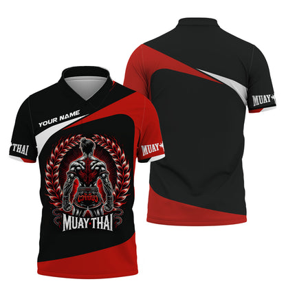 Personalized Name Muay Thai Shirt Custom Name Gift For Muay Thai Lovers