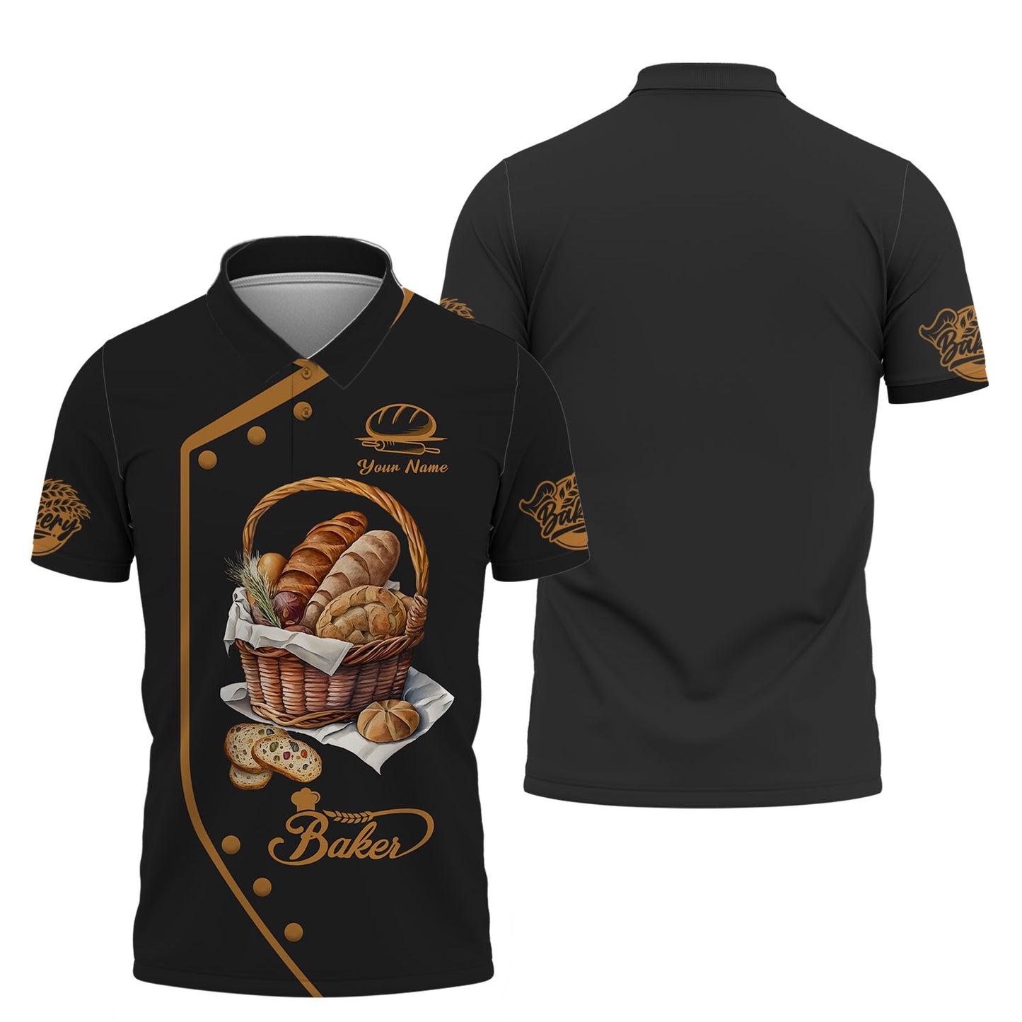 Personalized Baker Shirts - Fresh Baked Perfection