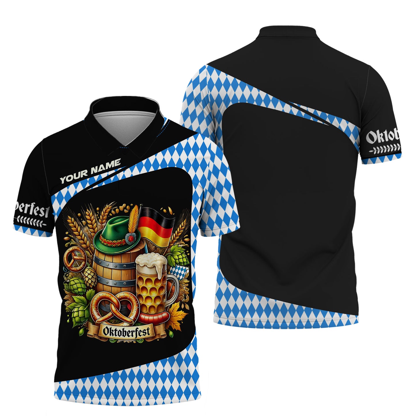 Camisetas personalizadas de Oktoberfest Camiseta 3D de Oktoberfest Regalo para amantes de la cerveza