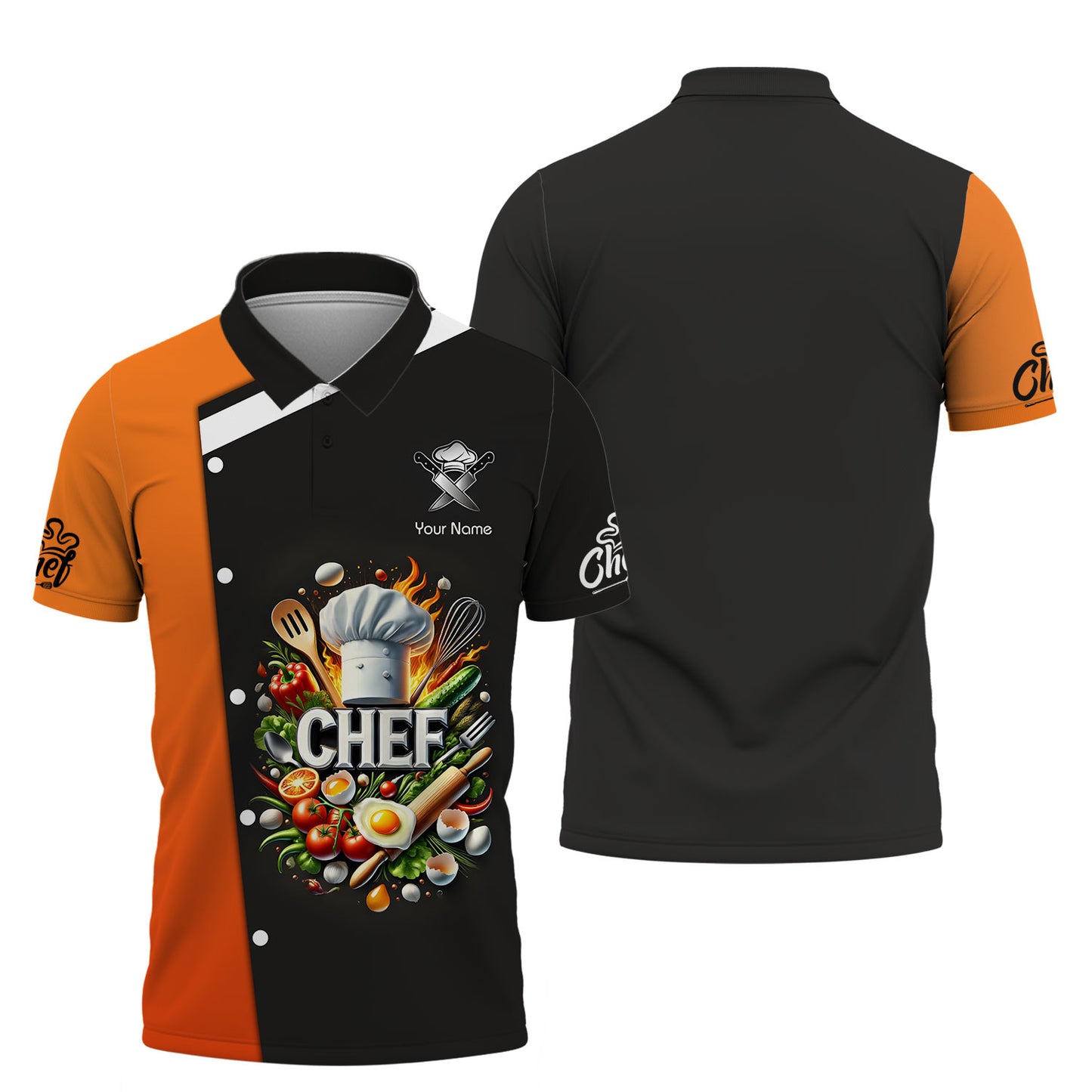 Camisetas de chef personalizadas: pasión culinaria, estilo profesional