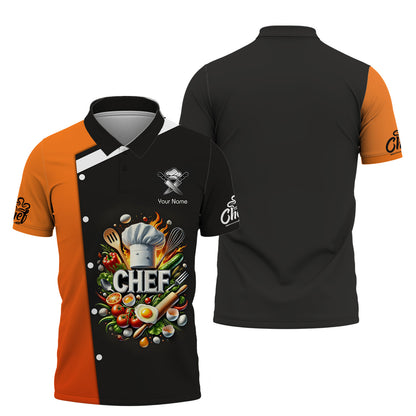 Personalized Chef Shirts - Culinary Passion, Professional Style