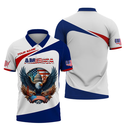 Sweat à capuche zippé, chemise unisexe, chemise américaine avec nom personnalisé, fierté américaine, t-shirt Statue de la Liberté