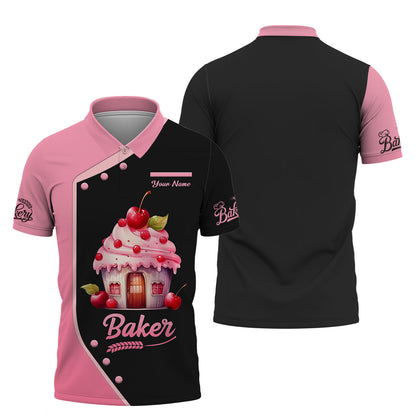 Camisetas de panadero personalizadas: endulce su estilo de repostería