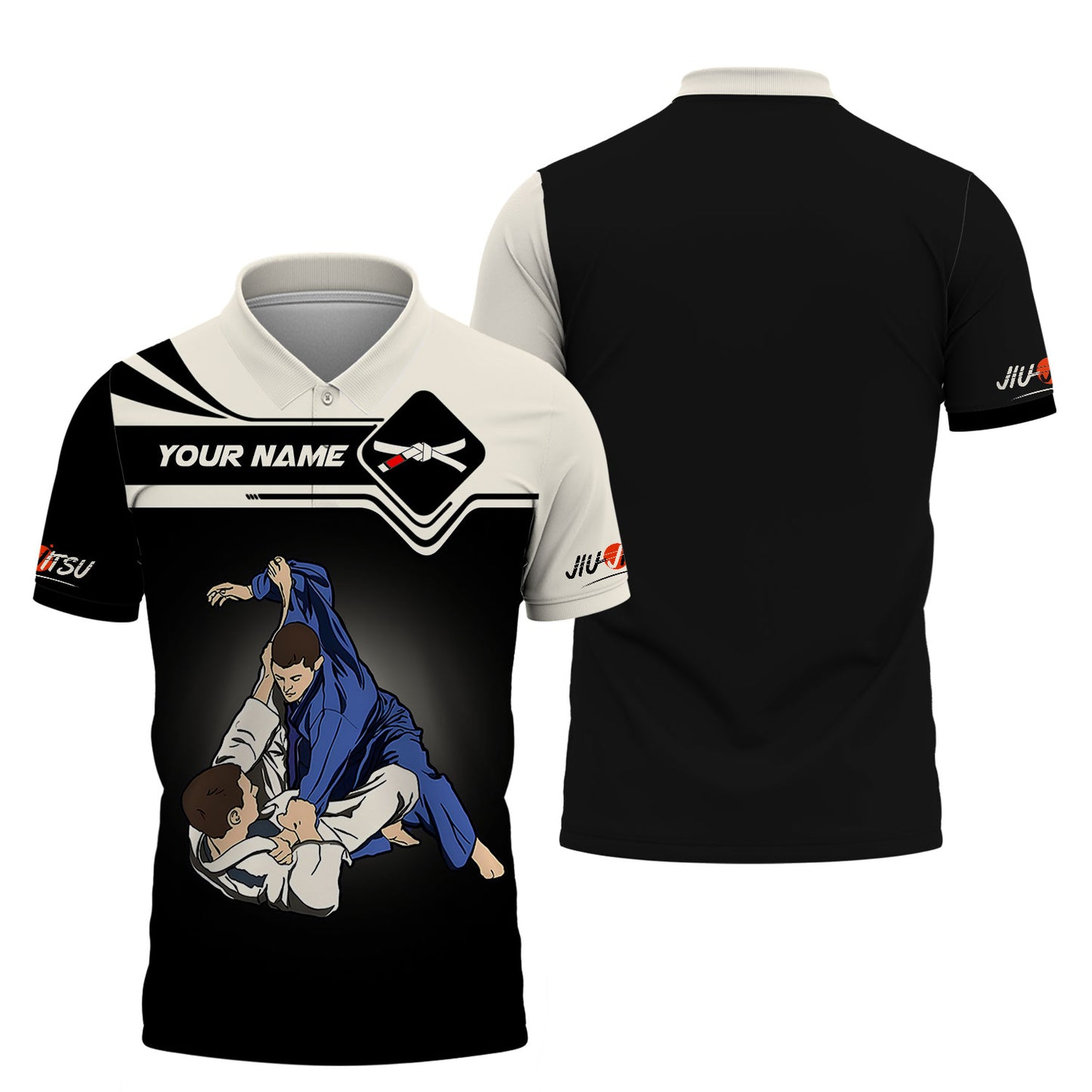 Camiseta con estampado completo en 3D de Jiu Jitsu Camiseta unisex de Jiu Jitsu Regalo para amantes del Jiu Jitsu