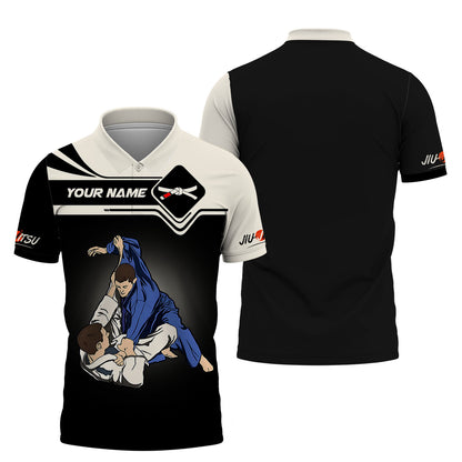 T-shirt imprimé 3D Jiu Jitsu T-shirt unisexe Jiu Jitsu Cadeau pour les amateurs de Jiu Jitsu