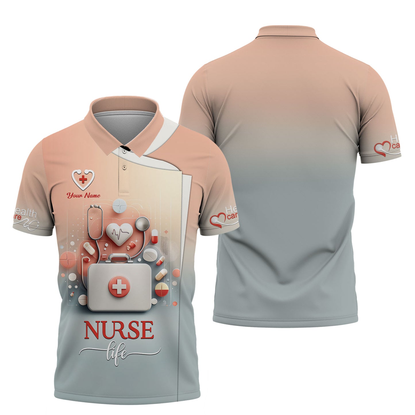 Personalized Nurse Shirts - Embrace the Nurse Life with Style