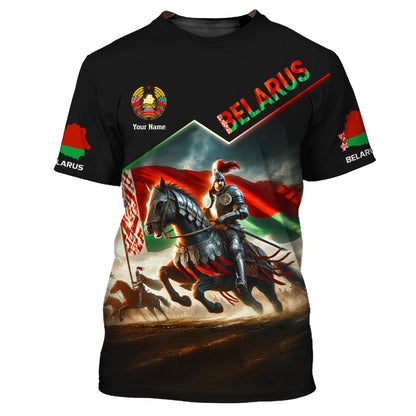 Personalized Belarus Pride Shirt - Celebrate Heritage