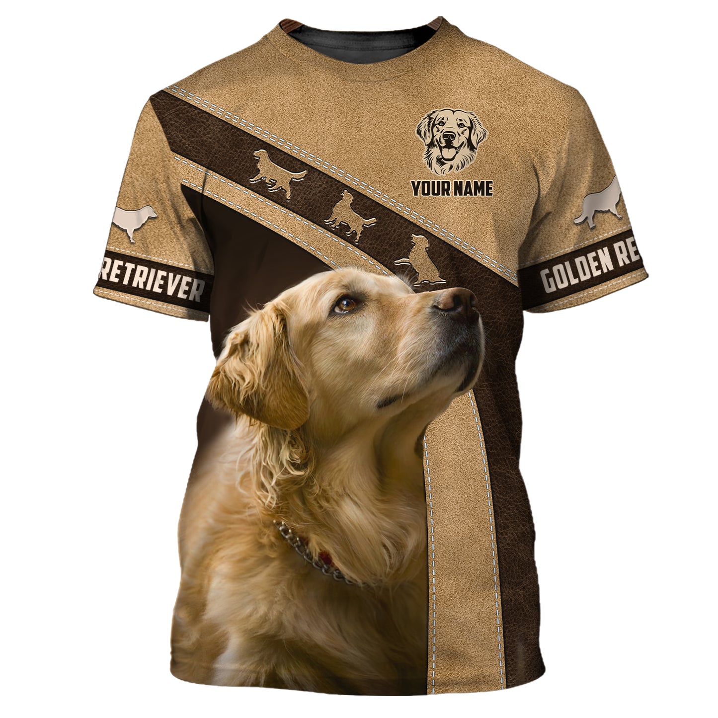 Camiseta personalizada de Golden Retriever: celebre a su fiel compañero