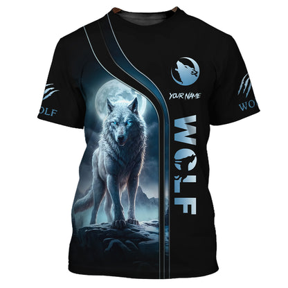 Personalized Wolf Spirit Shirt - Unleash the Wild