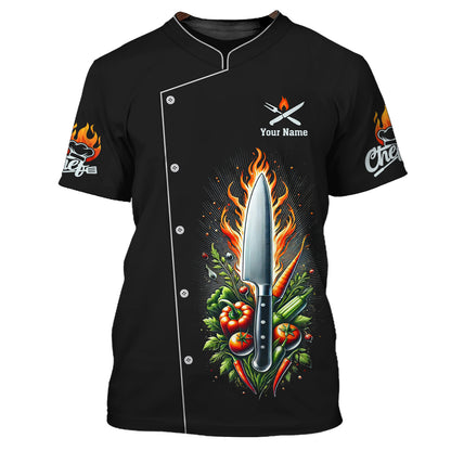 Personalized Chef's Mastery Shirt - Unleash Your Culinary Passion