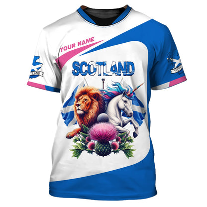 Sweat à capuche zippé personnalisé Scotland Pride Lion et licorne d'Écosse Cadeau pour les amoureux des Scotistes