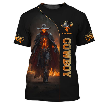 T-shirt personnalisé Cowboy Spirit - Embrassez le Far West